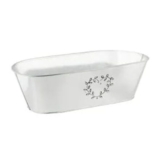Metal Oval Planter