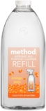 Method Antibacterial Spray Refill, All Purpose Cleaner, Orange Yuzu, 2L