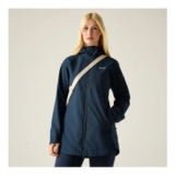 Mid Navy Regatta Natalina Hooded Waterproof Jacket