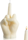 Middle Finger Candle, Chamomile Fragrance, Novelty Candle for Home Decor, Gift (Small)
