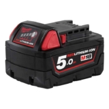 Milwaukee M18B5 18V 5.0Ah Red Lithium-Ion Battery – Free C&C