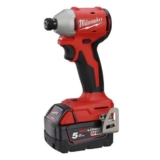 Milwaukee M18BLIDR-0 M18B5 ¼ Hex Brushless Impact Driver with 1 x 5.0Ah Battery