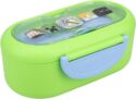 Minecraft Bento Box – Officially Licensed Lunch Box with Divider, Fork & Spoon Set, Dishwasher & Microwave Safe, Perfect for School or Picnics Paladone