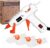 Mini Hot Glue Gun Kit: DEKOPRO 20W Hot Glue Gun with 30 x 7mm Glue Sticks for School Projects,Hobbies,Crafting,DIY,Arts & Home Repairs on Wood,Fabric,Plastic & More White-Orange