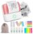 Mini Pocket Thermal Printer Bluetooth Inkless Photo & Label Maker for Android iOS with 10 Paper Rolls