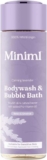 Miniml Natural Body Wash & Bubble Bath – Calming Lavender 400ml, 99.6% Natural, Vegan & Cruelty-Free