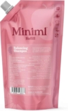 Miniml Natural Hair Shampoo Eco Friendly 1L Refill, Pink Grapefruit & Aloe