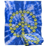 Minions Blanket, 152 x 127 cm, Peace Sign Minions Silky Touch Super Soft Throw Blanket, 50 x 60