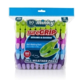 Minky Sure Grip Pegs – Pack of 80 With Code. Free Click & Collect
