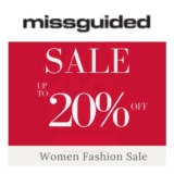 Missguided Outlet Sale- Upto 20% off on Womenswear