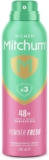 Mitchum Women Triple Odor Defense 48HR Protection Deodorant Spray & Antiperspirant (200ml), Powder Fresh