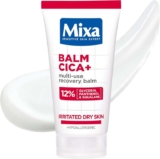 Mixa Multi-Use Balm Cica, Multi-Use Recovery Balm for Irritated Dry Skin, with 12% Glycerin