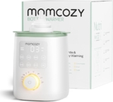 Momcozy Baby Bottle Warmer for Breast Milk Formula Food, Fullest Nutrients Preserved, Fast Heat, Night Light for Nighttime Breastfeeding, One-Touch Easy Use, Newborn Essentials Supplies Gift for Mom