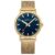 Mondaine Classic Deep Ocean Blue Dial Steel Strap Unisex Watch A660.30360.40SBM