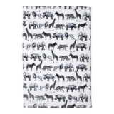 Mono Safari White Velour Cotton Hand Towel 50 X 75cm