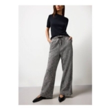 Mono Textured Wide Leg Co-Ord Trousers 24tuc147008189