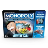 Monopoly Ultimate Rewards Family Board Game, Cashless Electronic Banking, Classic Gameplay with a Twist