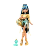 Monster High Cleo De Nile Doll with Golden Blouse HXH74