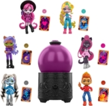 Monster High Potions Crystal Ball Mini Dolls, Surprise 3-inch Character Figures with Water Reveal, Charm and Fortune Card (Characters May Vary), JCX99