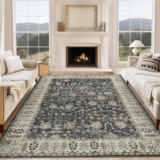 Moroccan Area Rugs for Living Room 160 230cm Machine Washable Low Pile Rugs Boho Non-Slip Carpet for Bedroom Kitchen Hallway and Doorway