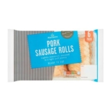 Morrisons 6 Fresh Bake Pork Sausage Rolls