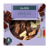 Morrisons the Best Hand Decorated Belgian Chocolate Cake