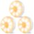 Motion Sensor Lights Indoor Rechargeable Wireless Wall Light LED (6000K, 3 Pack)