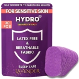Mouth Tape for Sleeping, Lavender Scented, Hypoallergenic and Gentle, Pain Free Removal HYDRO S / FBA