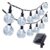 Moxled Solar Garden Lights Outdoor, 36ft 60 LED Solar