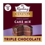Mr Kipling Signature Baking Triple Chocolate Indulgent Cake Mix 416g