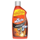 Mr Muscle Drain Unblocker, Sink & Drain Cleaner 500ml – W/Voucher – £1.79 / £1.66 S&S