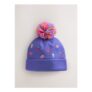 Multi Embroided Pom Beanie