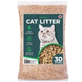 Munnie Cat Litter 30L, Biodegradable, Dust-Free, Unscented, Ultra-Absorbent Wood Pellets (£10.82 / £10.25 S&S) Dispatched & Sold by ELEVAREE
