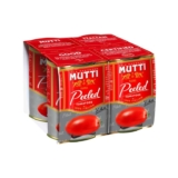 Mutti – Pelati Peeled Tomatoes, 400g, (Pack of 4)