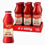 Mutti Regional Passata Tuscany with Rossoro Tomatoes 6 x 400g – S&S £10.77