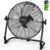 NATPOW Cordless Floor Fan 12, Rechargeble Cooling Fan, Gym Fan Portable Air Circulating with Batteries, USB Phone Charge, 2 Power Options, Speed Adjustable Camping Fan for Outdoor, Travel, Garage