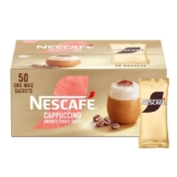 NESCAFÉ Cappuccino Unsweetened Taste Instant Coffee Sachets – 50 x 14.2g – S/S 11.25