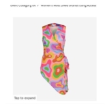 NEVER FULLY DRESSED Multicolour Sleeveless Tie Wrap Top