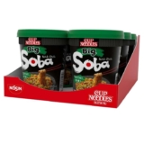 NISSIN Soba Big Teriyaki Instant Wok Style Noodles, 113 g Pot (Pack of 6) – £6.54 S&S