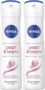 NIVEA Pearl & Beauty Anti-Perspirant Deodorant Spray (150ml), Womens Deodorant with 48H Sweat and Odour Protection, Anti-Perspirant Spray for Women with Pearl Extracts (Pack of 2)