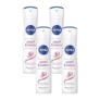 NIVEA Pearl & Beauty Antiperspirant Deodorant Spray 4-Pack