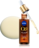 NIVEA Q10 Anti-Wrinkle Expert Dual Action Serum (30ml), Anti Ageing Face Serum for Women with Pure Q10, Visibly Reduces and Prevents Wrinkles
