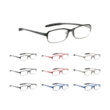 NRDIK ProFlex SpareSpecs Reading Glasses, Lightweight, 10-Pack, Unisex