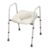 NRS Healthcare N36974 Mowbray Toilet Seat and Frame Lite – Width Adjustable – Ready Assembled