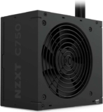 NZXT C750 Bronze ATX 3.1 – Non-Modular Power Supply – 750 Watts – 12V-2×6