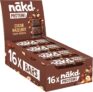 Nakd Cocoa Hazelnut Protein Bar – Vegan – Gluten Free – Healthy Snack, 45g (Pack of 16 bars)