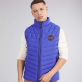 Napapijri Mens Lapaz Padded Gilet Royal Blue – Size XS-2XL