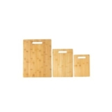 Natural Bamboo Chopping Boards (Set of 3)
