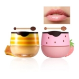 Natural Lip Balm and Sleeping Mask Set with Honey Strawberry