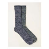 Navy Blue 2 Pairs of Boot Socks Size 9.5-11